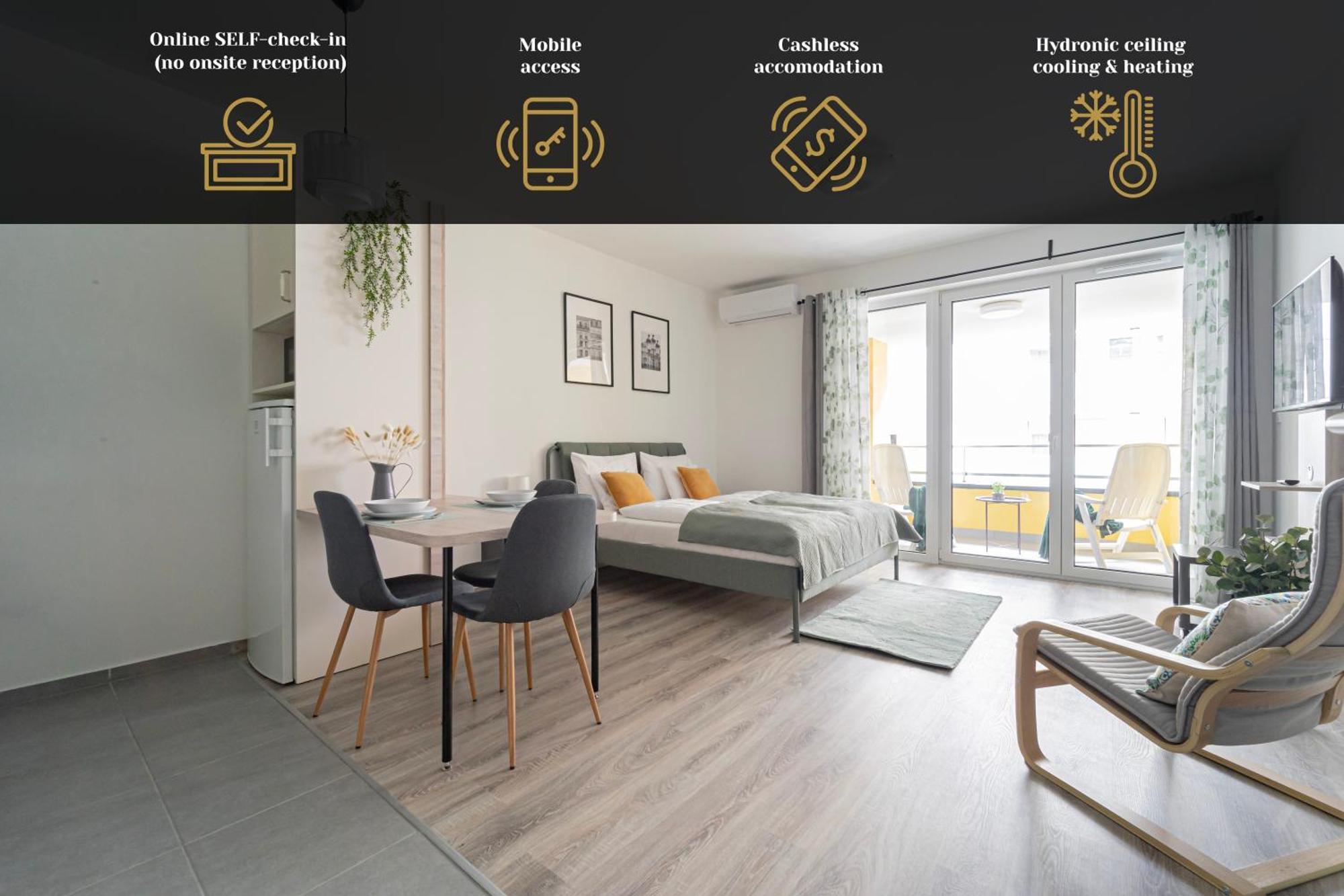 Westside Garden By Urbanrent Apartahotel Budapest